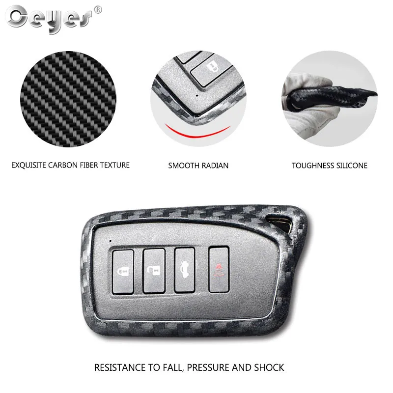 Carbon fiber key cover for LEXUS (2)