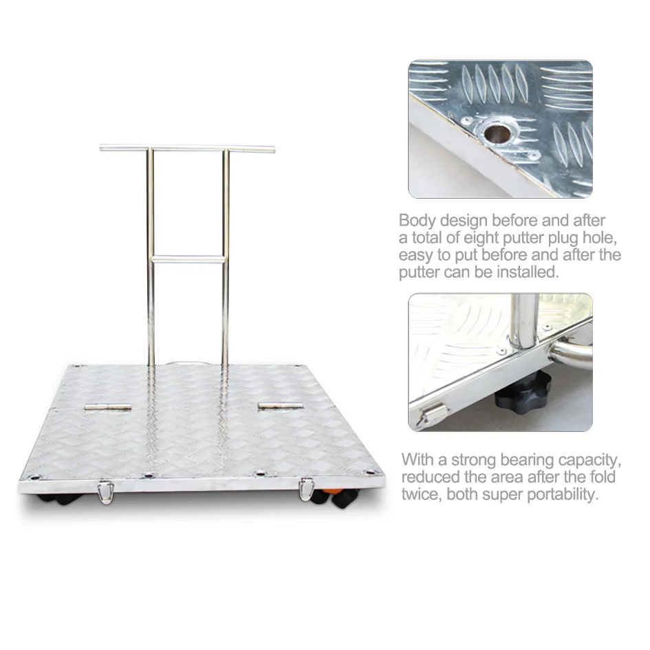 US $1.922.50 Foldable Portable Max Load 400lbs Heavy Duty Stainless Curved Straight RailDolly Car For Video