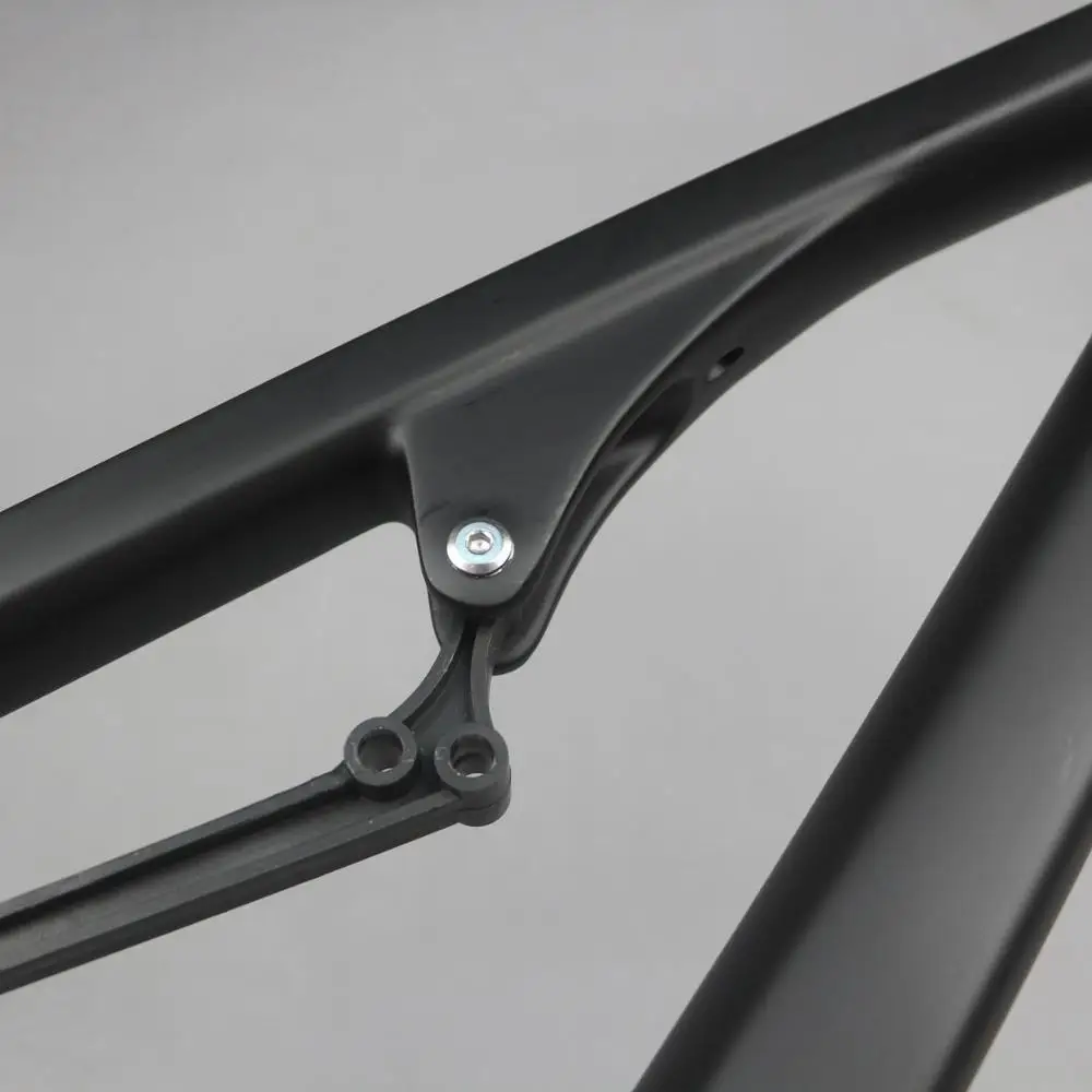 Flash Deal Full Suspension MTB carbon frame XC mountain carbon framset BB92 UD matte can customzied paint 29er 27.5er boost 1