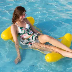 Надувной Матрас Бассейн Поплавок водный гамак плавающий шезлонг стул бассейн надувной круг взрослый бассейн вечерние игрушки