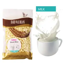 Без полосок, воск для депиляции, 100 г, твердый воск, бобы, молоко, горячая пленка, гранулы, воск, бикини, крем для удаления волос,# F