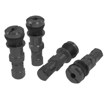 

4 Pcs/Set TPMS Tire Pressure Monitor Sensor Black for Motorcycle Bike Car Used to Repair Sensor or Has a Broken-off Valve Stem