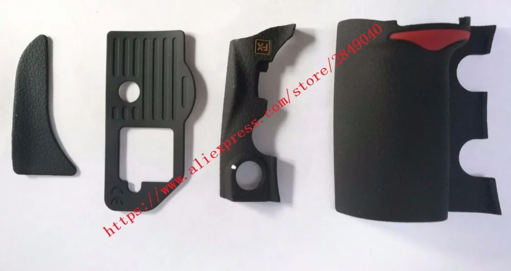 

A Unit of 4 Pieces Grip Rubber Unit USB Rubber For Nikon D700 DSLR Camera+3M Tape