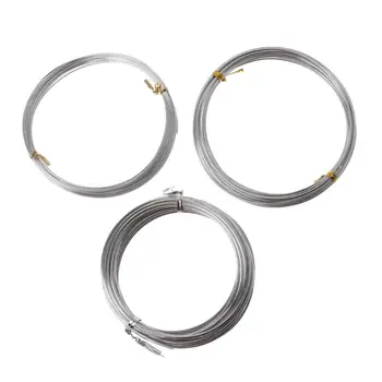 

Silver Metal Flexible Anodized Aluminum Armature Wire DIY Sculpture and Crafts