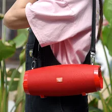 20 Вт Портативный беспроводной Bluetooth динамик водонепроницаемый динамик Поддержка FM радио TF карта Открытый ремешок с сабвуфером Колонка динамик