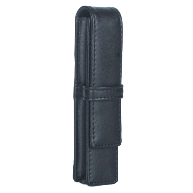 

Black PU Leather Pen Pouch Case Pen Pencil BallPoint Storage Bag for One Single Pen Office Supplies 15.5*2.5cm