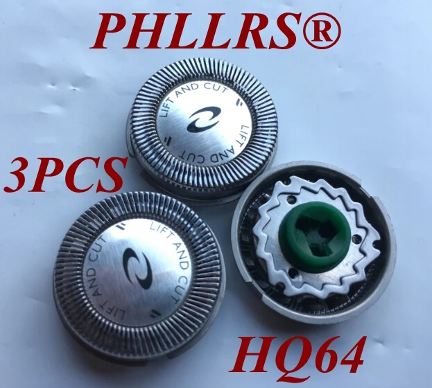 Сменная головка для бритвы PHILIPS HQ64 3 шт. HQ7360 HQ7390 HQ7110 HQ7120 HQ7140 PT710 PT715 PT725 PT720 HQ600 |