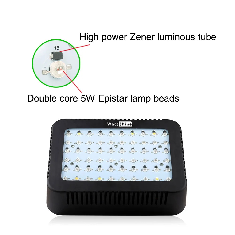 Wattshine Full spectrum 300W grow lamp 16 bands No rust Intelligent Temperature control Safety Energy saving Certification CE  (26)