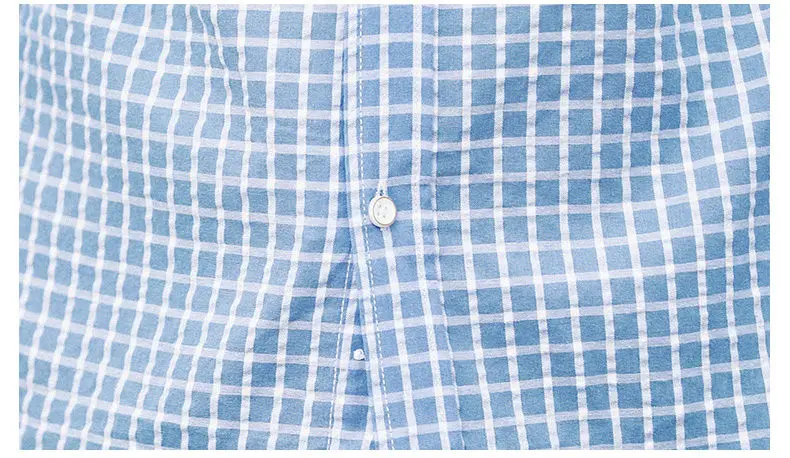 5XL Plaid shirts men clothing Autumn Spring Cotton long sleeve Top quality male shirts dress Brand Muls Plus size 2017 New DJ359-15