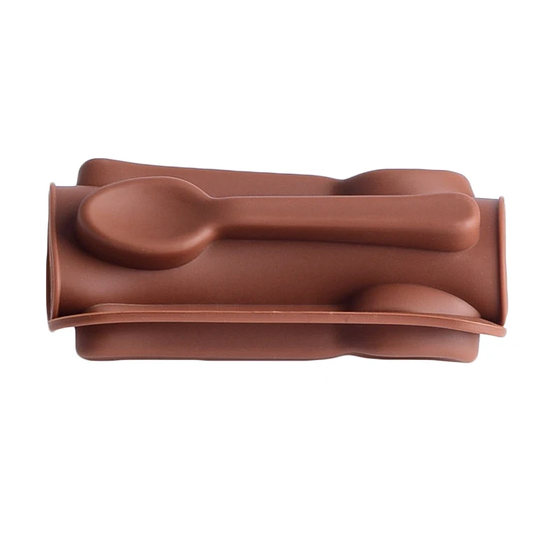 Aomily креативная 3D ложка в форме силиконового мыла, конфет, помадка, шоколадная кухня, силиконовая форма для шоколада, печенья, торта, сделай сам