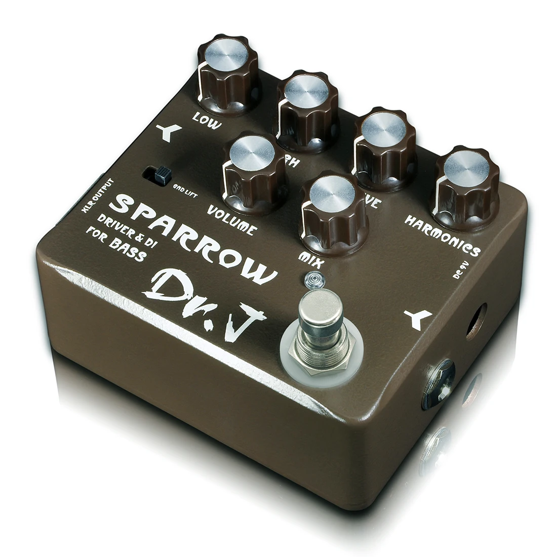 D53 DI Overdrive бас электрическая педаль эффектов для басов