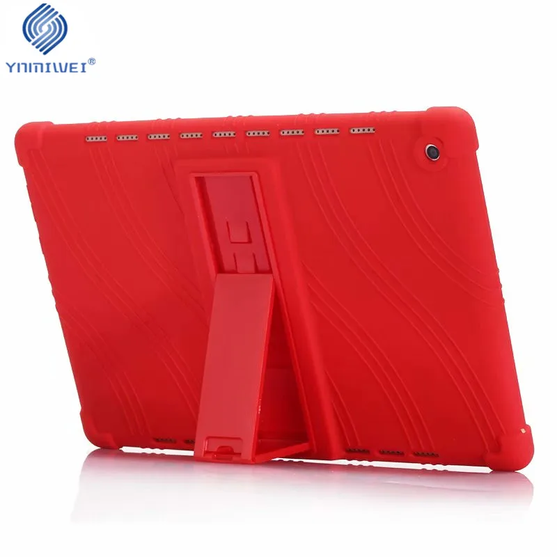 Силиконовый чехол для Huawei Mediapad M5 10 Pro 8 дюйма искусственная подставка мягкий