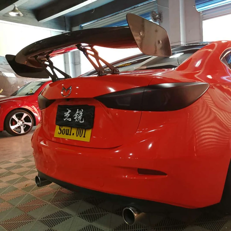 3D углеродное волокно заднее крыло багажника спойлер для Mazda 3/mazda 6 AXELA Atenza Седан GT стиль по EMS
