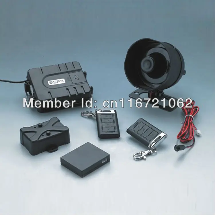 SPY Smart Key PKE Car Alarm System With Identify Remote Automation And