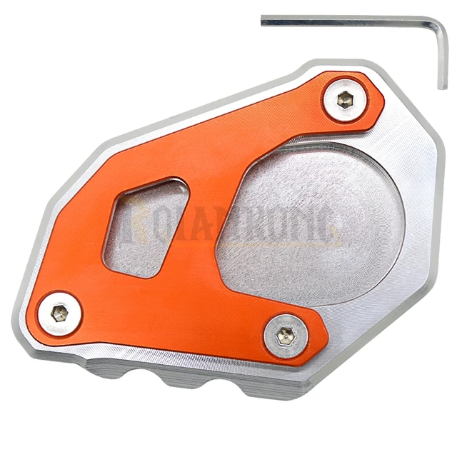 Color : Gold SSXPNJALQ Extension Support Moto B/équille Pied lat/éral Pad Support Plaque for BMW R1200R R1200RS 2015 2016 2017 2018