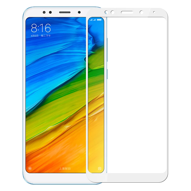 Для Xiaomi Redmi 5 Plus, Защитное стекло для экрана, полное покрытие, клеевая броня, закаленное стекло для Xiomi Redmi 5 Redmi5, защитная пленка