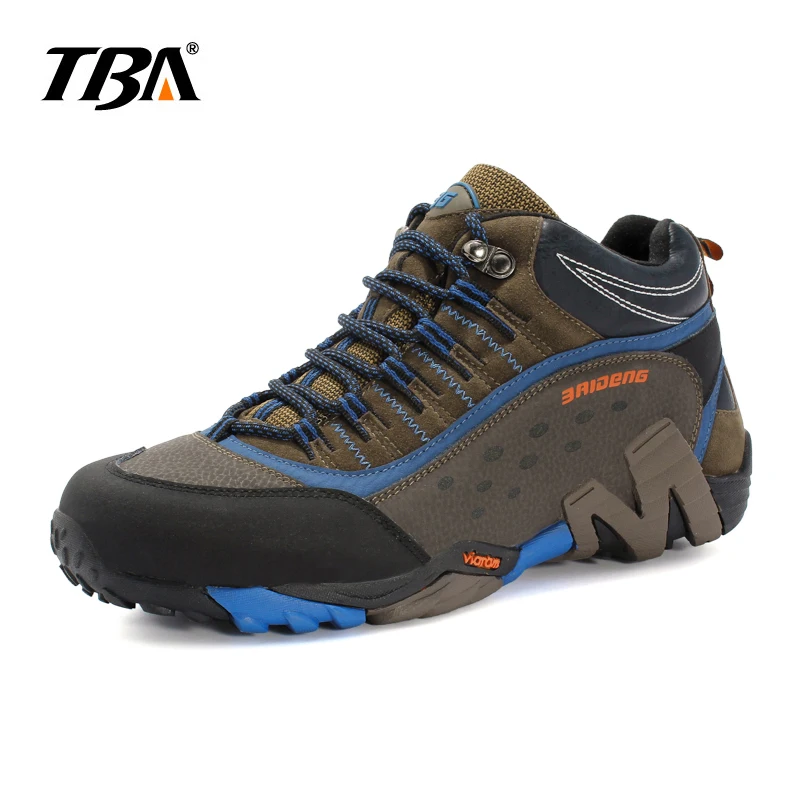 

TBA 2017 Male Hiking Shoes Outdoor Sneakers Sports Shoes Non-slip Camping Men's Boots Mountain Profession hiking shoes for Men