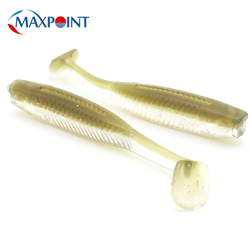 7cm HAWK Shad Soft Lure Rock Fishing Bait 12pcs/pk Crankbaits 6 Colors for Snapper Perch Bass Fishing Texas Rig Lures