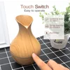 Essential Humidifier Aroma Oil Diffuser Wood Grain Ultrasonic Wood Air Humidifier USB Cool Mini Mist Maker 7 LED Lights For Home ► Photo 2/6