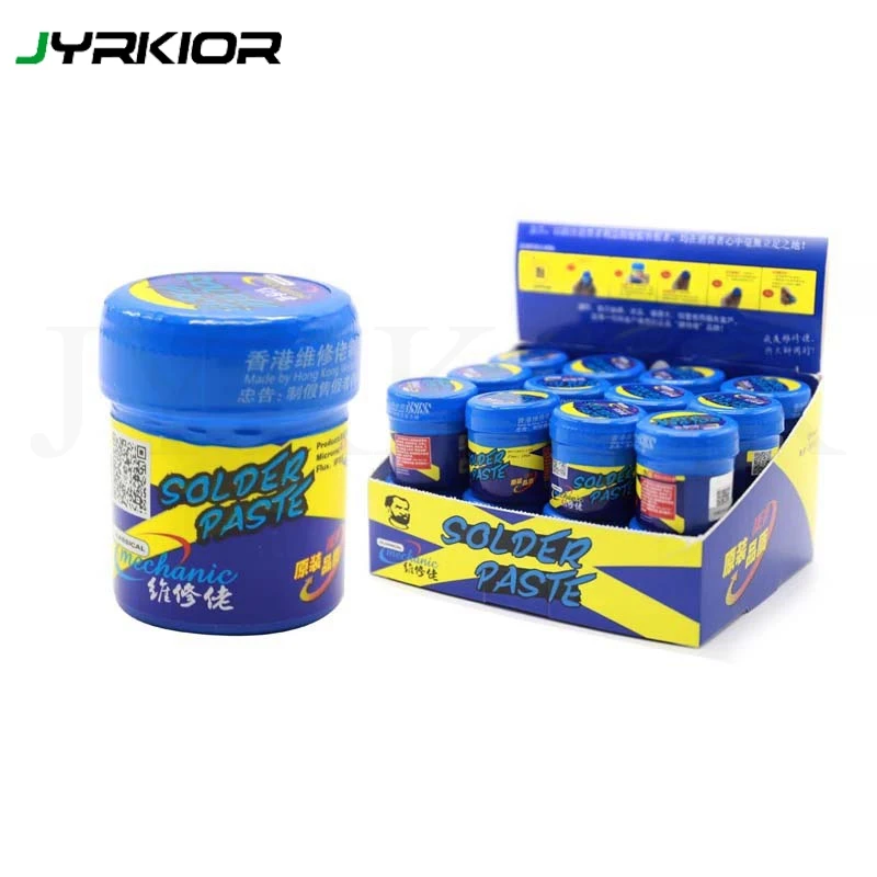 

Jyrkior Soldering Welding Paste Flux Mechanic XGS40/XGS60 Solder Tin For iPhone A8 A9 A10 A11 Lead Low Temperature Welding Paste
