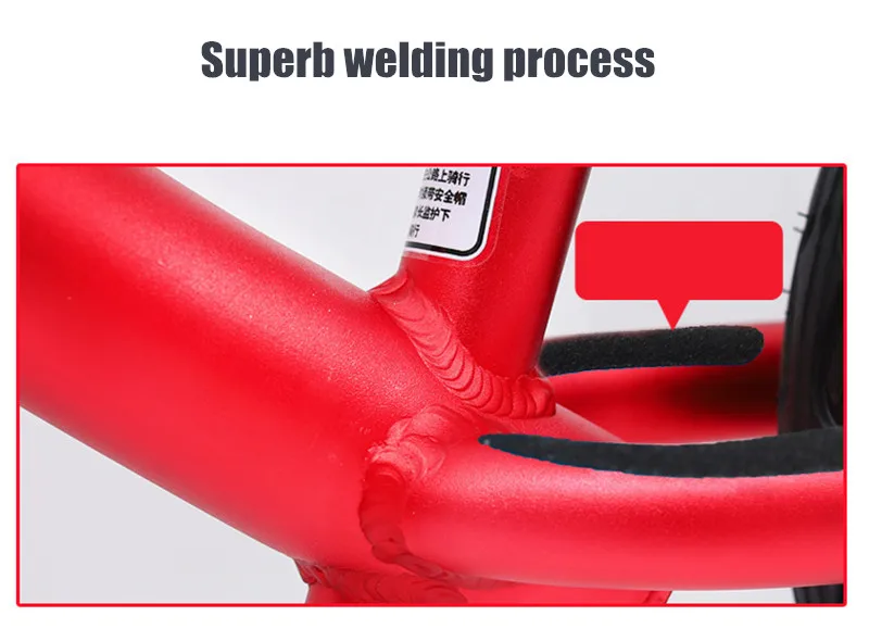 Sale New Push Balance Bike Kids Riding Bicycle Ages 2-6 No-Pedal Learn To Ride Banana Pre Bike With Aluminum Body Pneumatic Tire 8