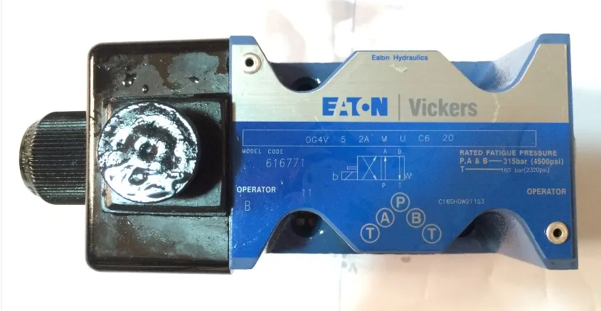 Гидравлический клапан DG4V-5-2A-M-U-C6-20 распределительный клапан электромагнитный