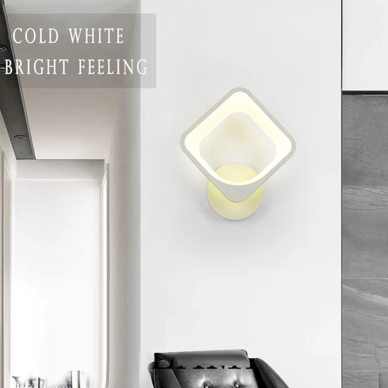 

Modern LED Wall lamps modern design 13W living room Bedroom concise design decor Acrylic Indoor Wall light home fixture 8509