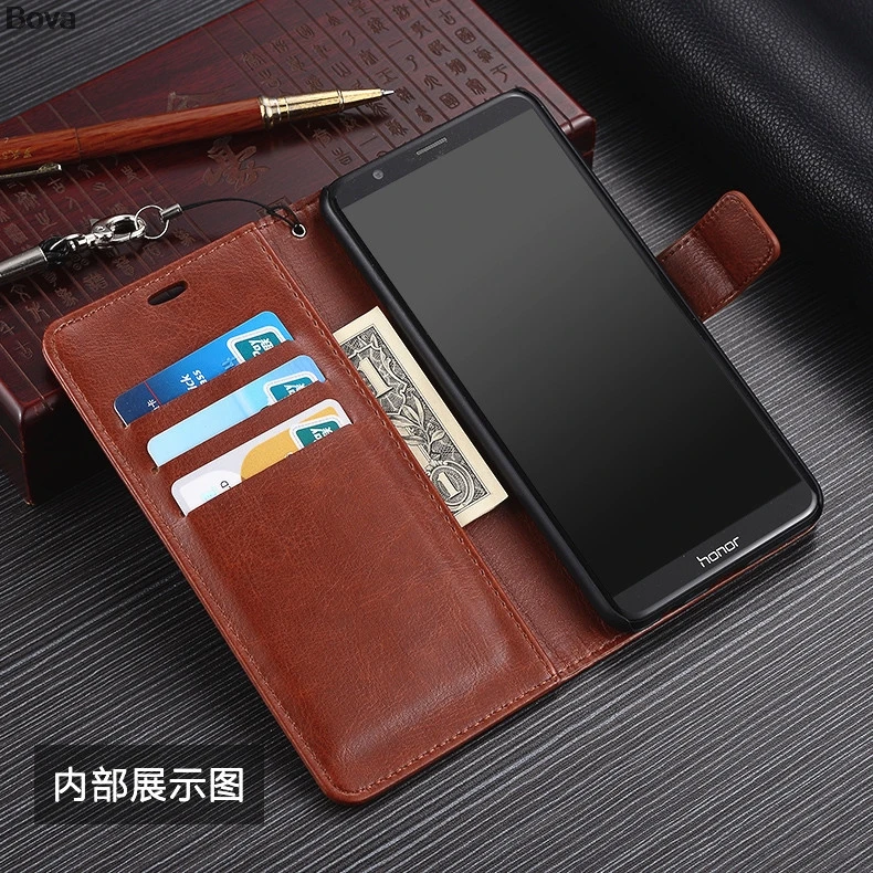 Чехол книжка из искусственной кожи для Huawei Honor 7X|case for huawei honor|case huaweicase |
