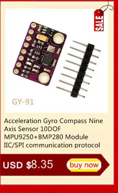 5 шт./лот GY-273 3 в-5 в QMC5883L модуль тройной оси Компас магнитометр сенсор