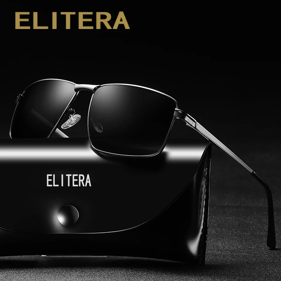 ELITERA фирменный дизайн для женщин и мужчин поляризационные очки для вождения рыбалки зеркальные линзы солнцезащитные очки для мужчин