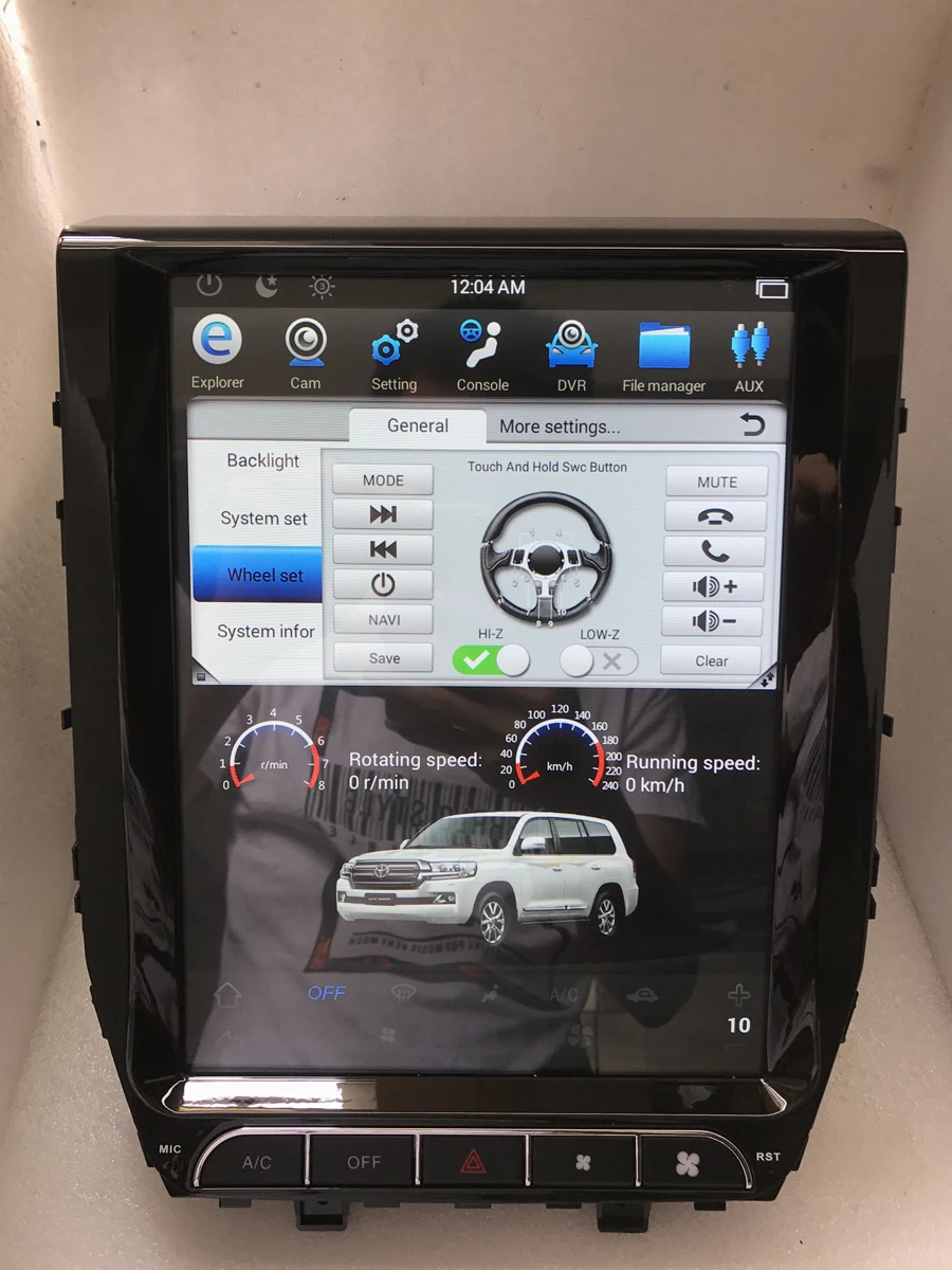 BYNCG 12," Android 6,0 стерео головное устройство для Land Cruiser 200+ авто радио gps Navi Аудио Видео 2 Гб ram 32 Гб Flash
