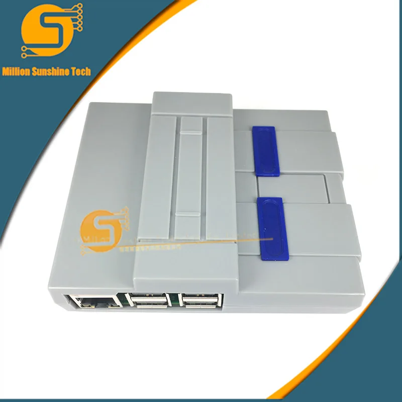 Raspberry Pi 3B 3B raspberry Pi Box enclosure protection chassis with 2 pcs arcade USB game 2