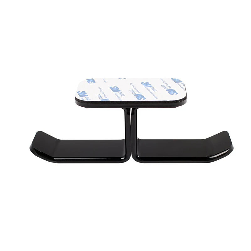 Durable Headphone Headset Holder Hanger Double Hook Wall Desk Mount Desktop Display Earphone Headset Bracket Holder Stand (7)