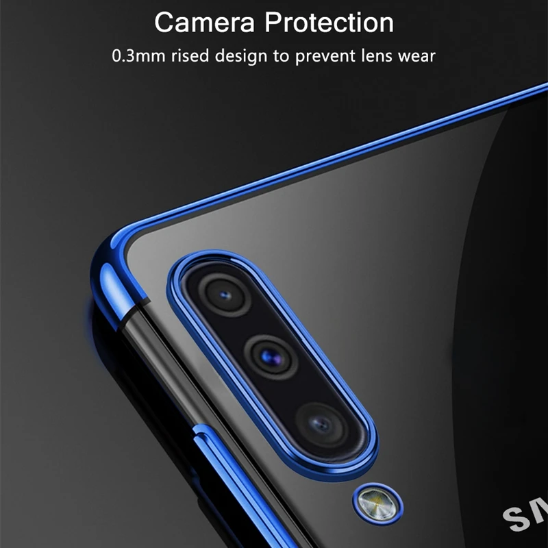 Покрытие TPU чехол для samsung Galaxy A70 A50 A40S A30 A20 A10 чехол мягкий прозрачный защитный чехол для задней крышки для samsung S10 плюс S9 S8 A7