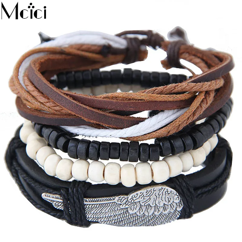Punk Turkish Wing Shape Bracelets for Women&Men Be...