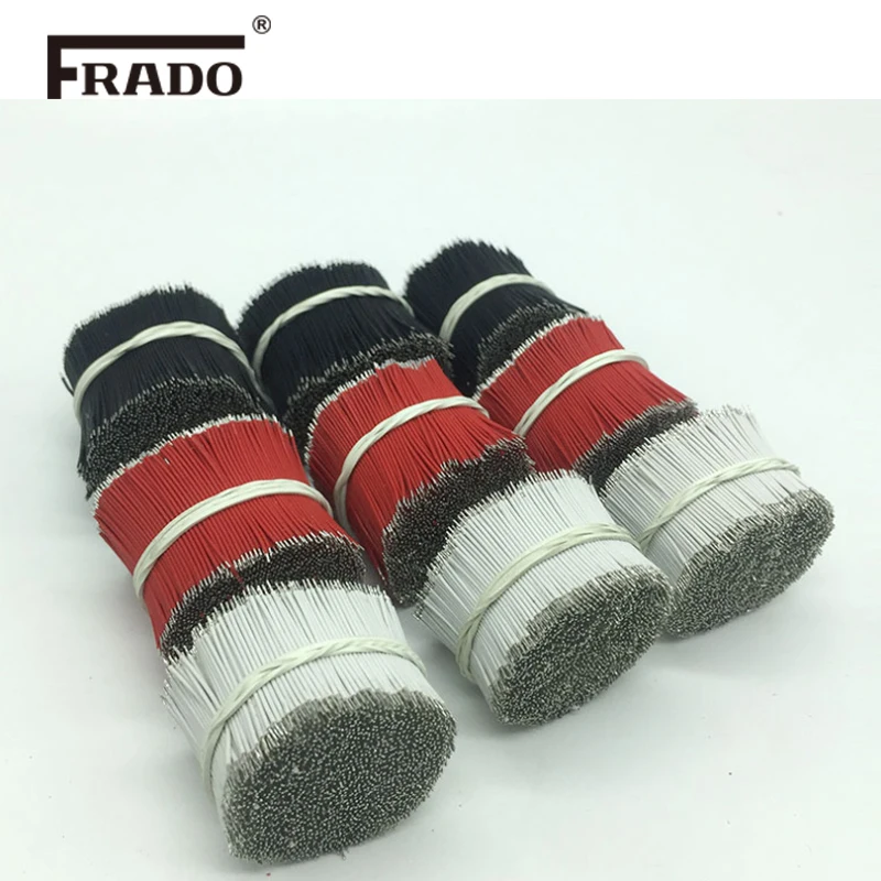 10 шт./лот оловянный макетный кабель для пайки ПП 30AWG 12 см Fly Jumper провод проводящие
