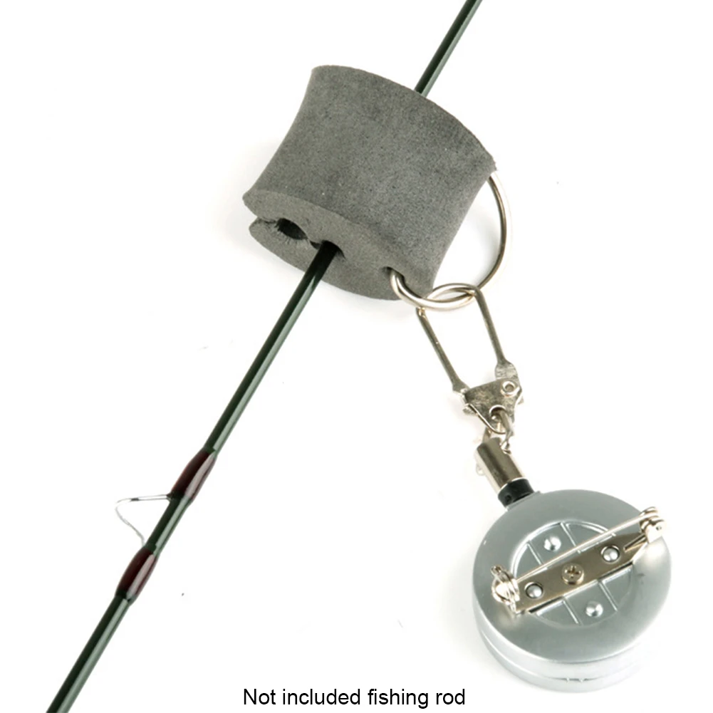 

Multifunction Fly Rod Clip Practical Outdoor Foam Tackle Tool Accessory Patch Hold Potable Durable Fishing Retractor Combo