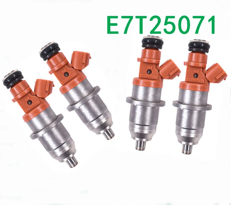 4 шт. очень высокое качество инжектор топлива форсунки E7T25071 68F137610000 для Yamaha подвесной hp DI 150-200 hp 68F-13761-00-00