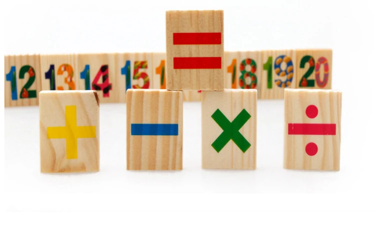 Многофункциональный ящик обучение двойной магнитной доске Монтессори Деревянные игрушки Обучающие Детские Алфавит арифметика Domino