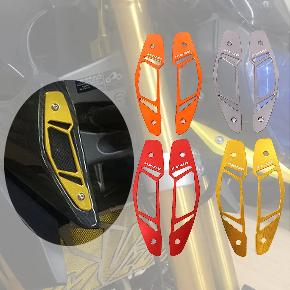 Воздухозаборник на входе Защитная крышка для YAMAHA FZ09 MT09 2014 2015 2016|Накладки и