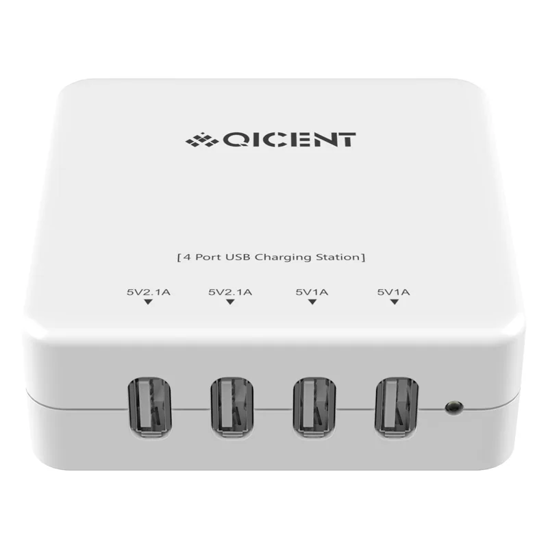 SUMPK 5V6A USB настольное зарядное устройство с 4 портами дорожное для iPhone/iPad Air 2/Samsung ЕС