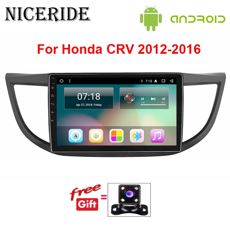 Clearance 10.1" Android Car DVD Multimedia Player GPS For HONDA CRV 2012 2013 2014-2016 audio car auto radio stereo navigator bluetooth 8