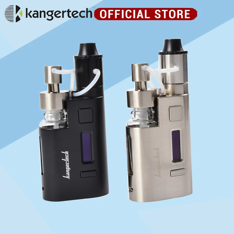 Kanger DripEZ Starter Kit 80W Box Mod Vape vaporizer with Pump 0.3Ohm