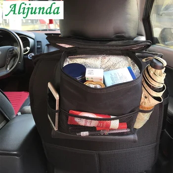 

Car Interior Accessories Stacked collection Insulation Bag Storage Seat Back Hanging Car Mobile Travel Storage Holder