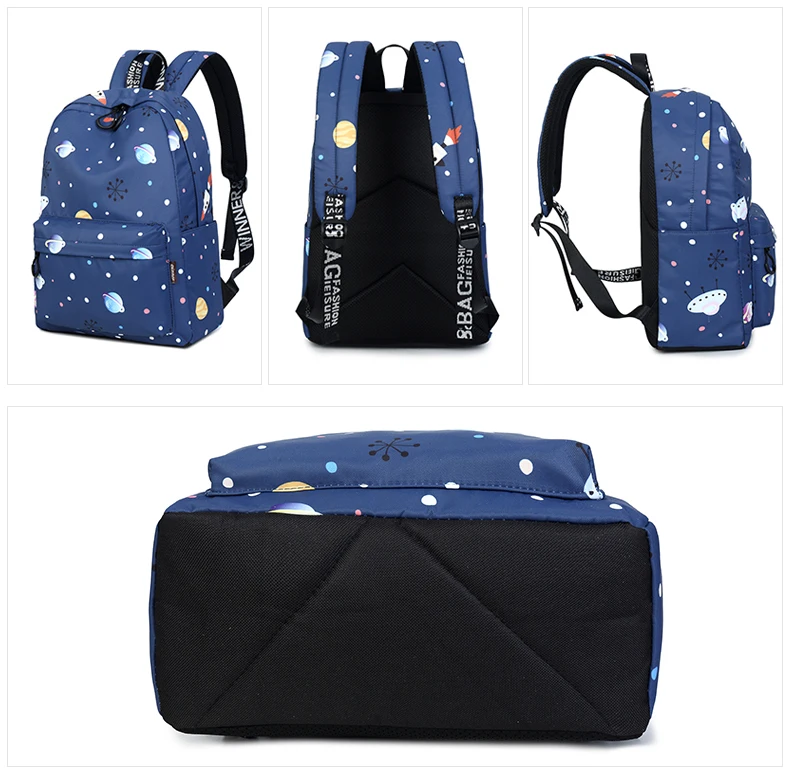 WINNER Fashion Women Backpacks Galaxy Star Universe Space Backpack Girls Female School Backbag High Quality Mochila (3)