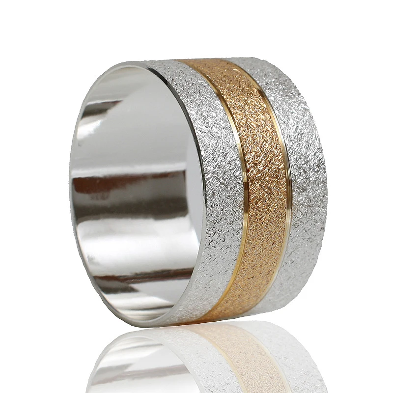 Exquisite Metal Alloy Napkin Rings Gold And Silver Color For Table
