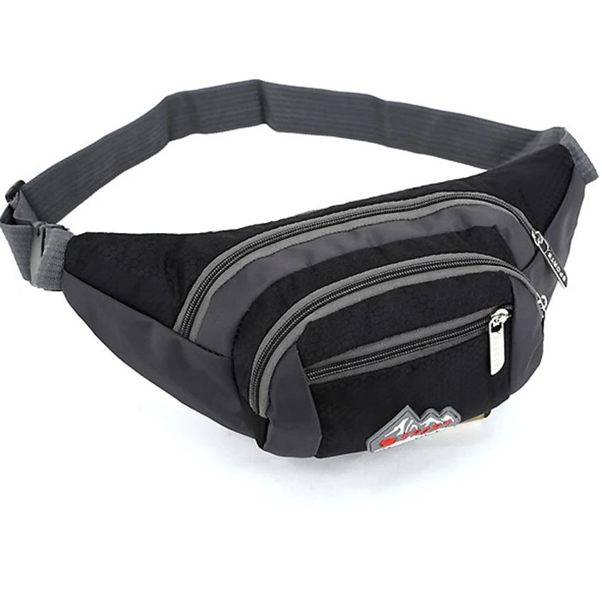 

QIUYIN Travel For Mobile Phone Bag Unisex Nylon Waist Pack Men Women Fashion Multifunction Fanny Pack Bum Bags Hip Money Belt