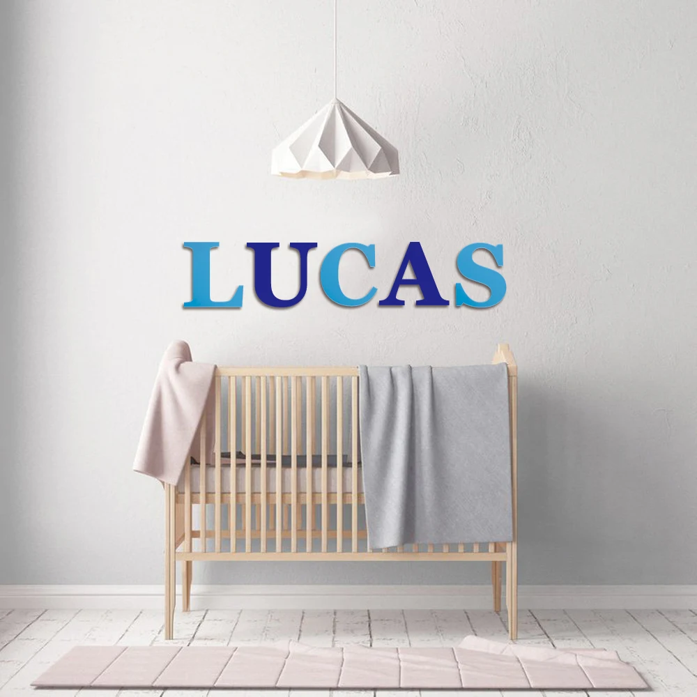 

18 Colors Wood Wall letters Custom Baby's Kids Room Nursery Baby Shower Gift Mulfiple Sizes Name Letters Door Decor