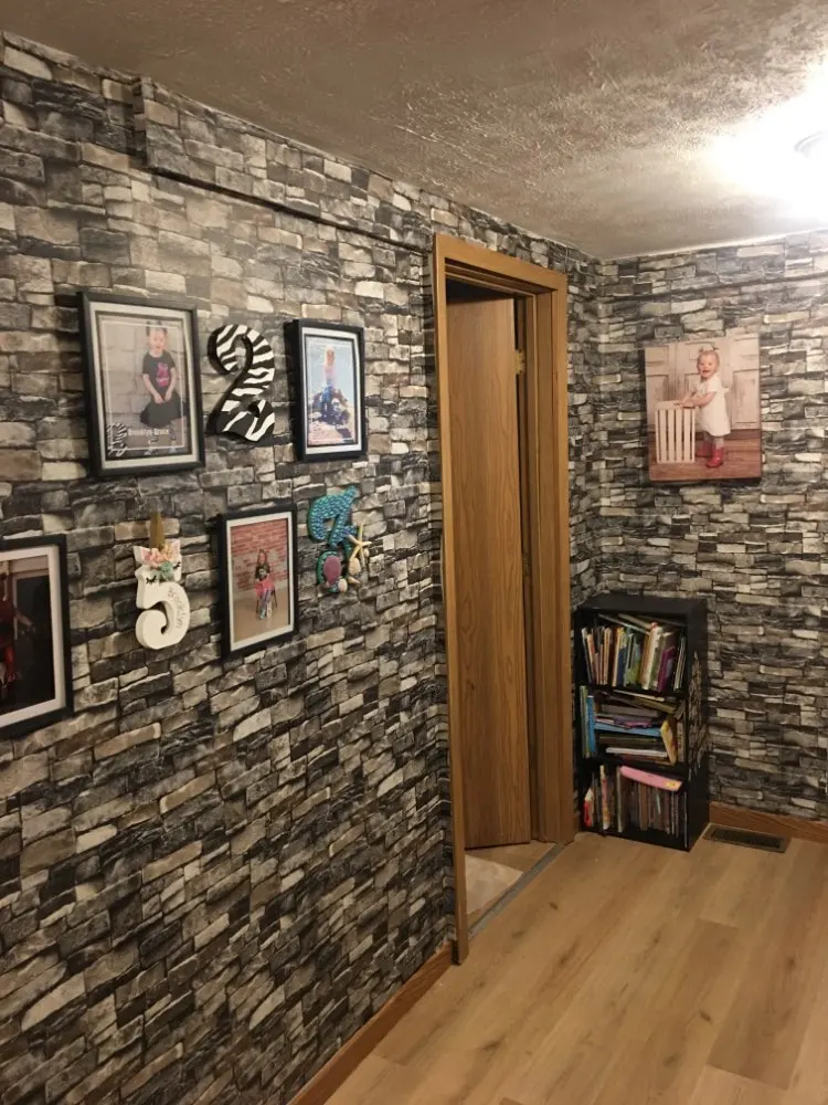 Simple Rustic Stone Brick Removable PVC Wall Roll Living Room Bedroom Restaurant Background Loft 3d Wall Paper background wall Simple Rustic Stone Brick Removable PVC Wall Roll Living Room Bedroom Restaurant Background Loft 3d Wall Paper background wall