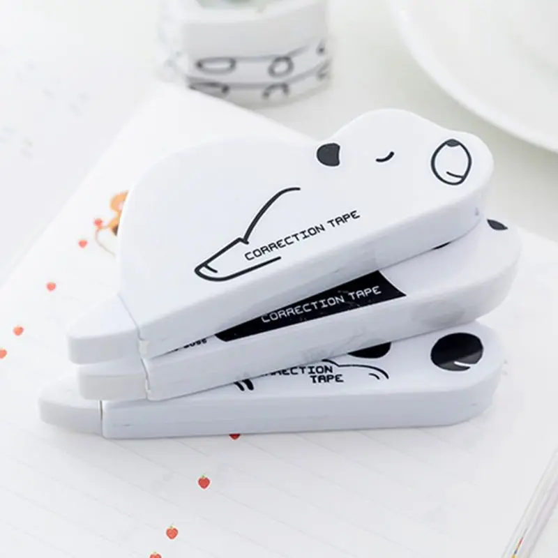 

1PC Lazzy Animals Correction Tape White Out Office School Supplies Stationery